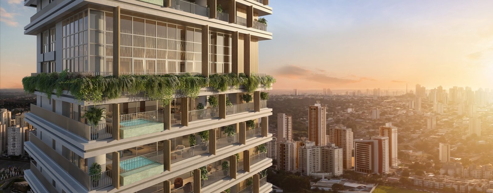 Legítimo Flamboyant Residencial - Apartamento Luxo 4 Suítes 420m² no Jardim Goiás
