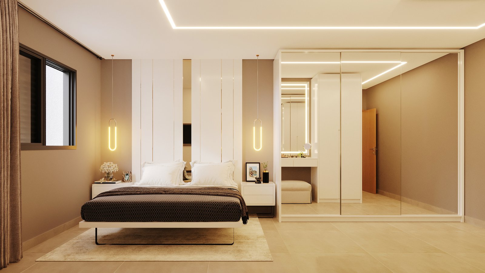 Apartamento de Luxo no Residencial Lago Areião - 3 Suítes - Andar Alto - Vista Parque