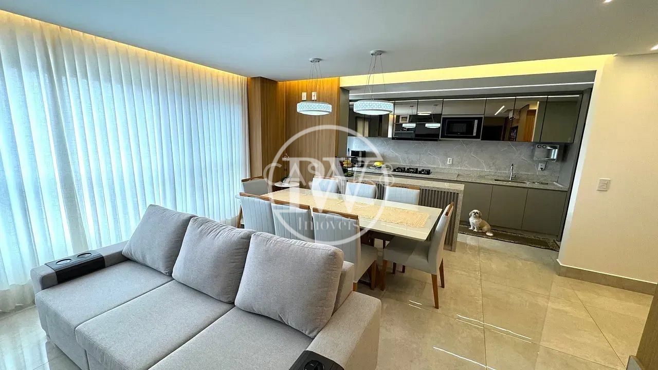 Apartamento à Venda no On Marista Design 3 Suítes 115m² Mobiliado Setor Marista