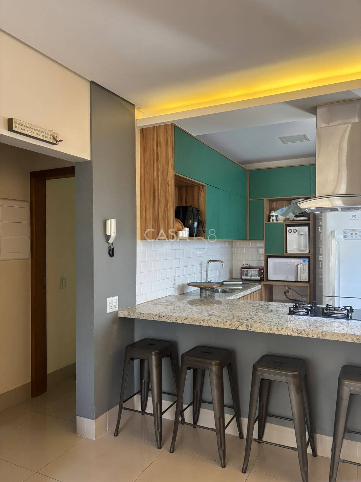 Casa Mobiliada à Venda no Bairro Feliz – 2 Quartos | Suíte Master com Escritório