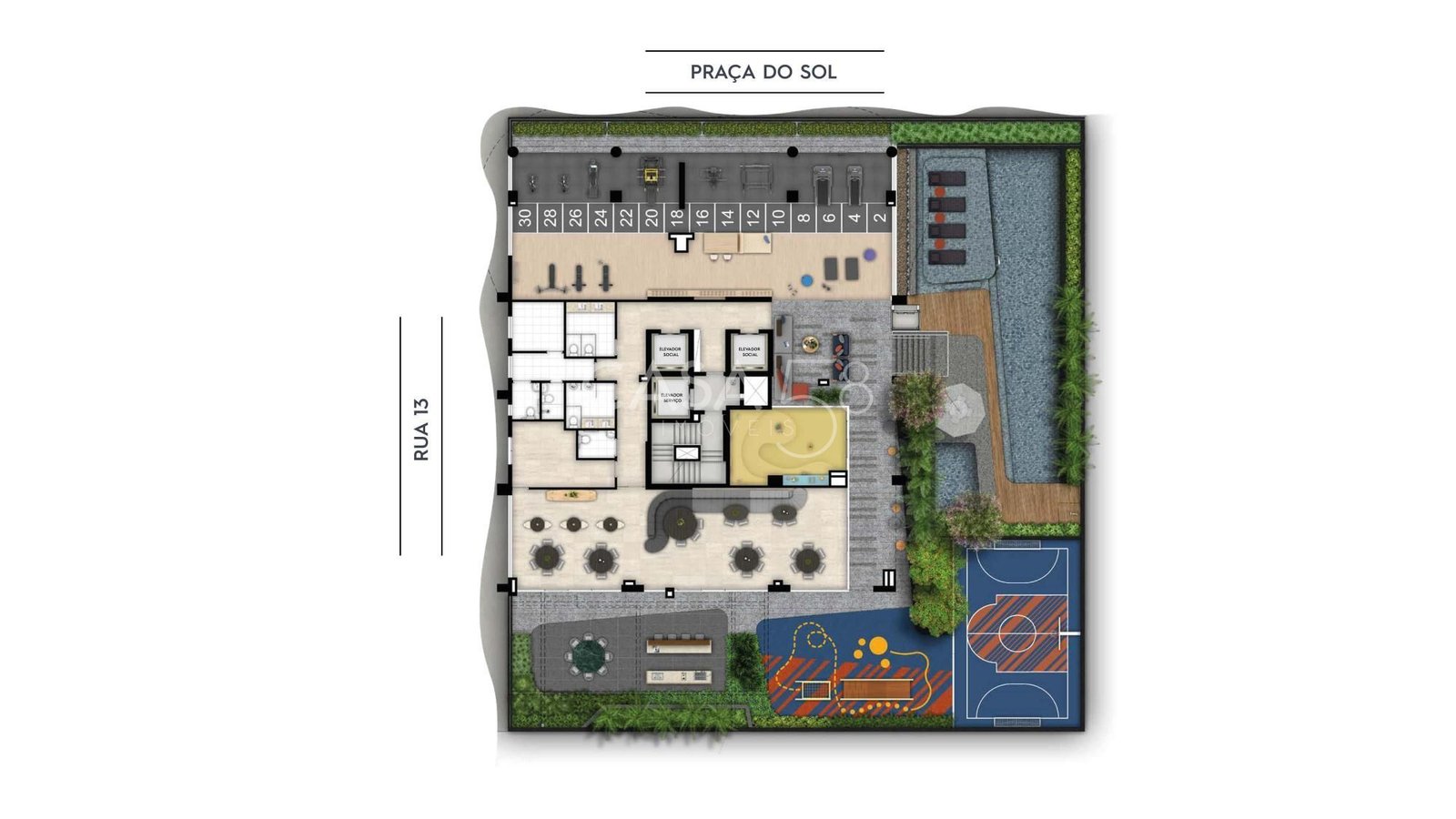 Apartamento de alto padrão no Edifício Sunna Opus.