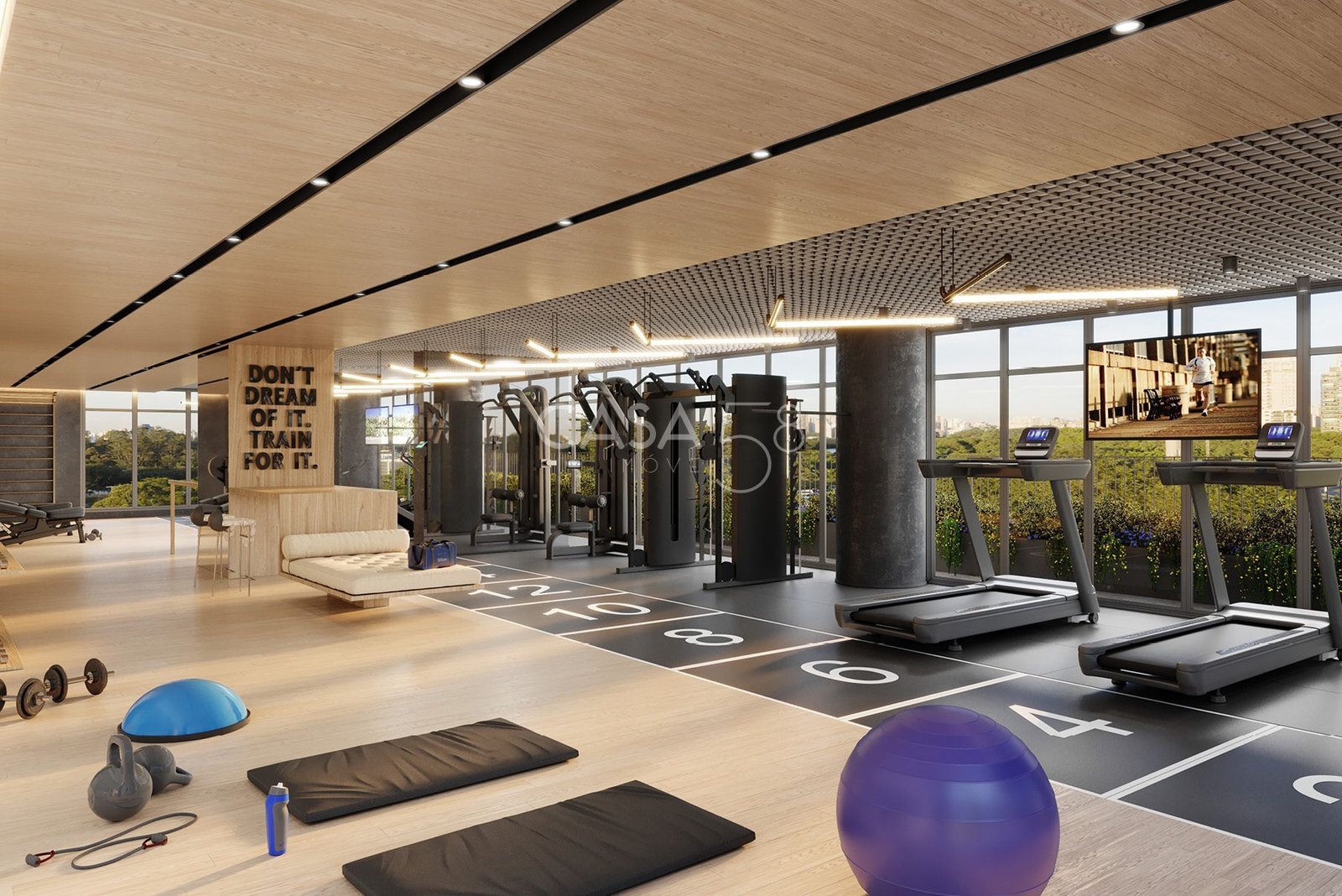 Apartamento de alto padrão no Edifício Sunna Opus.