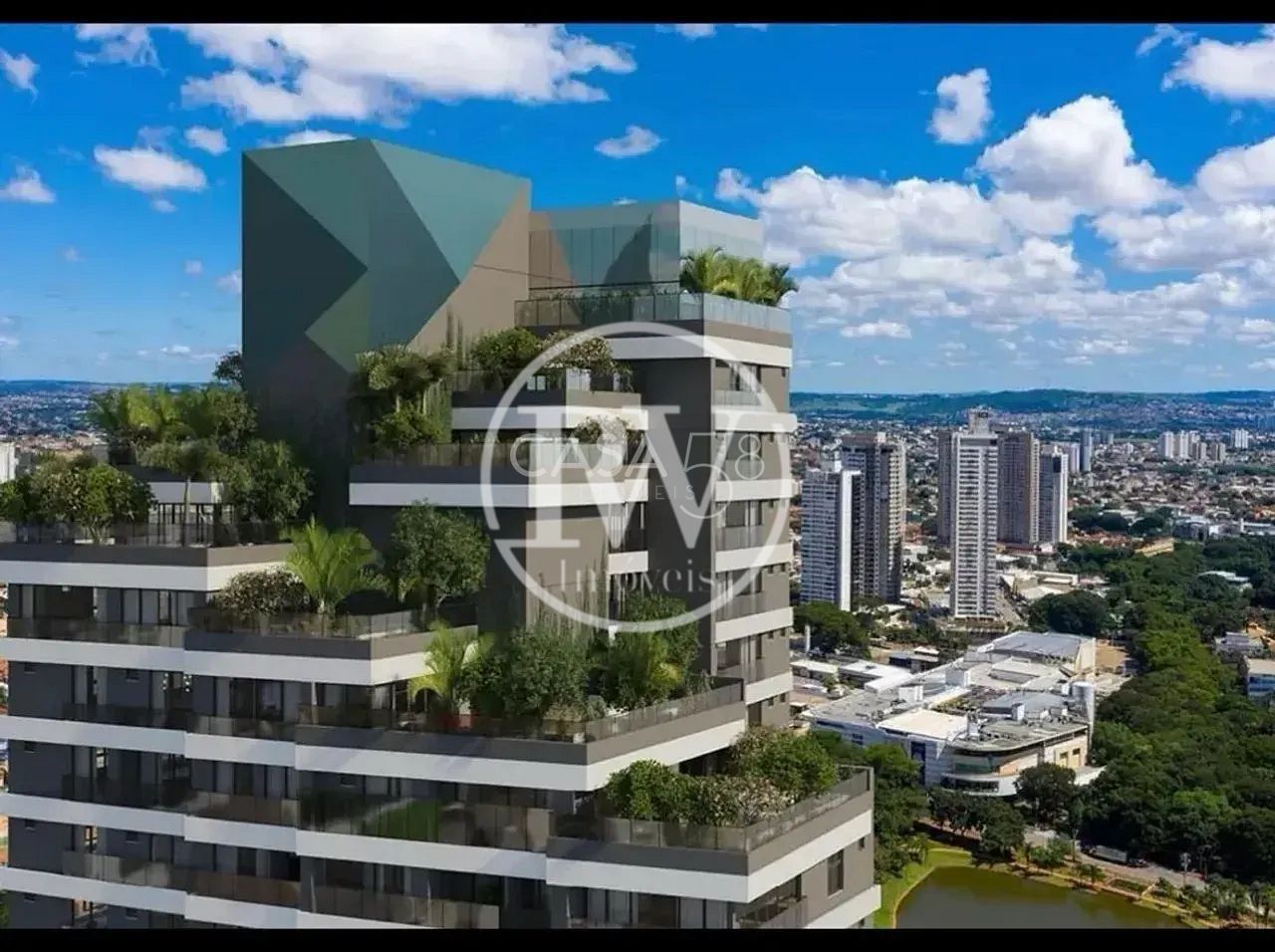 Apartamento 2 Suítes com Vista para o Parque Vaca Brava – 2 Suítes