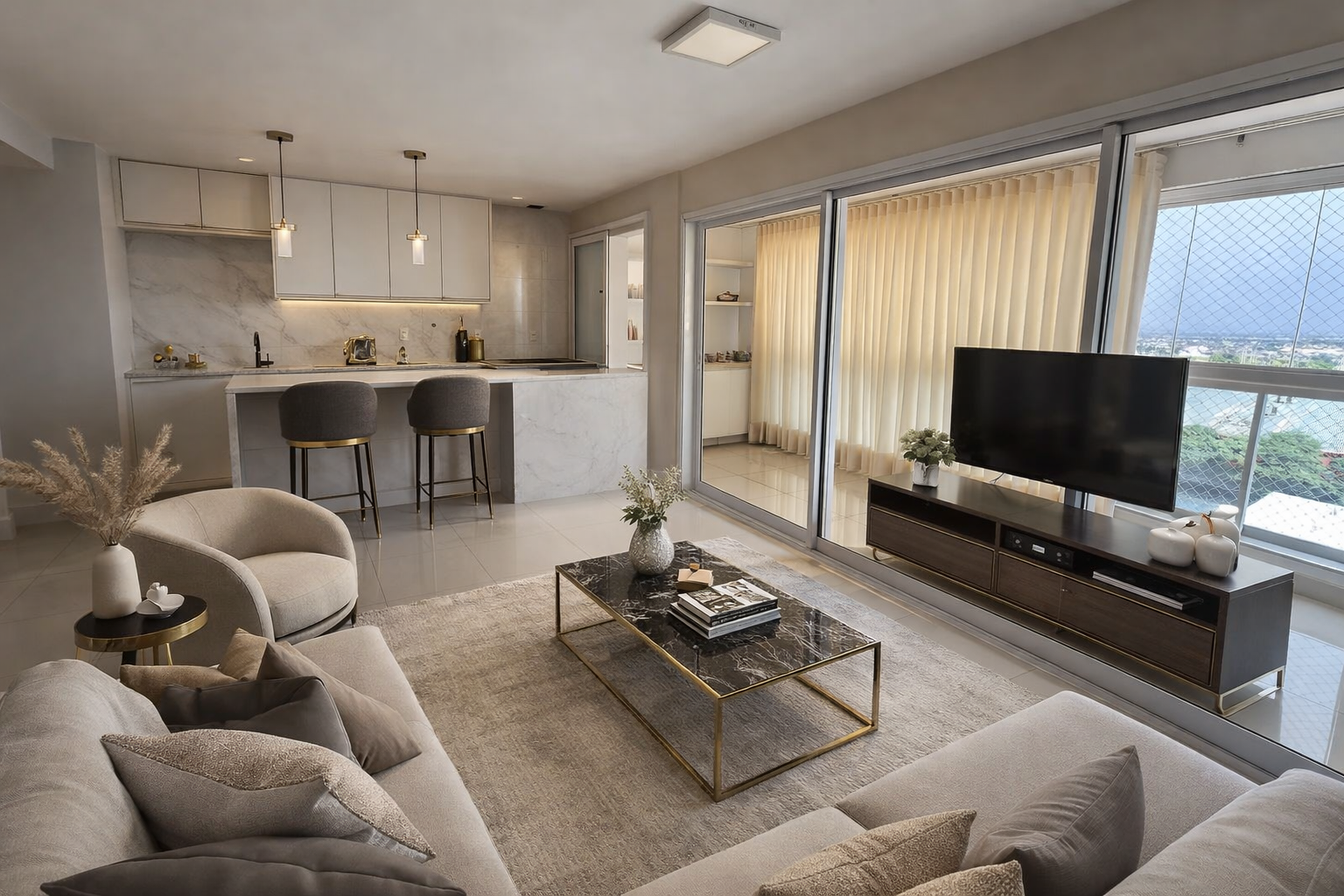 Apartamento à venda com 3 suítes no Jardim Goiás