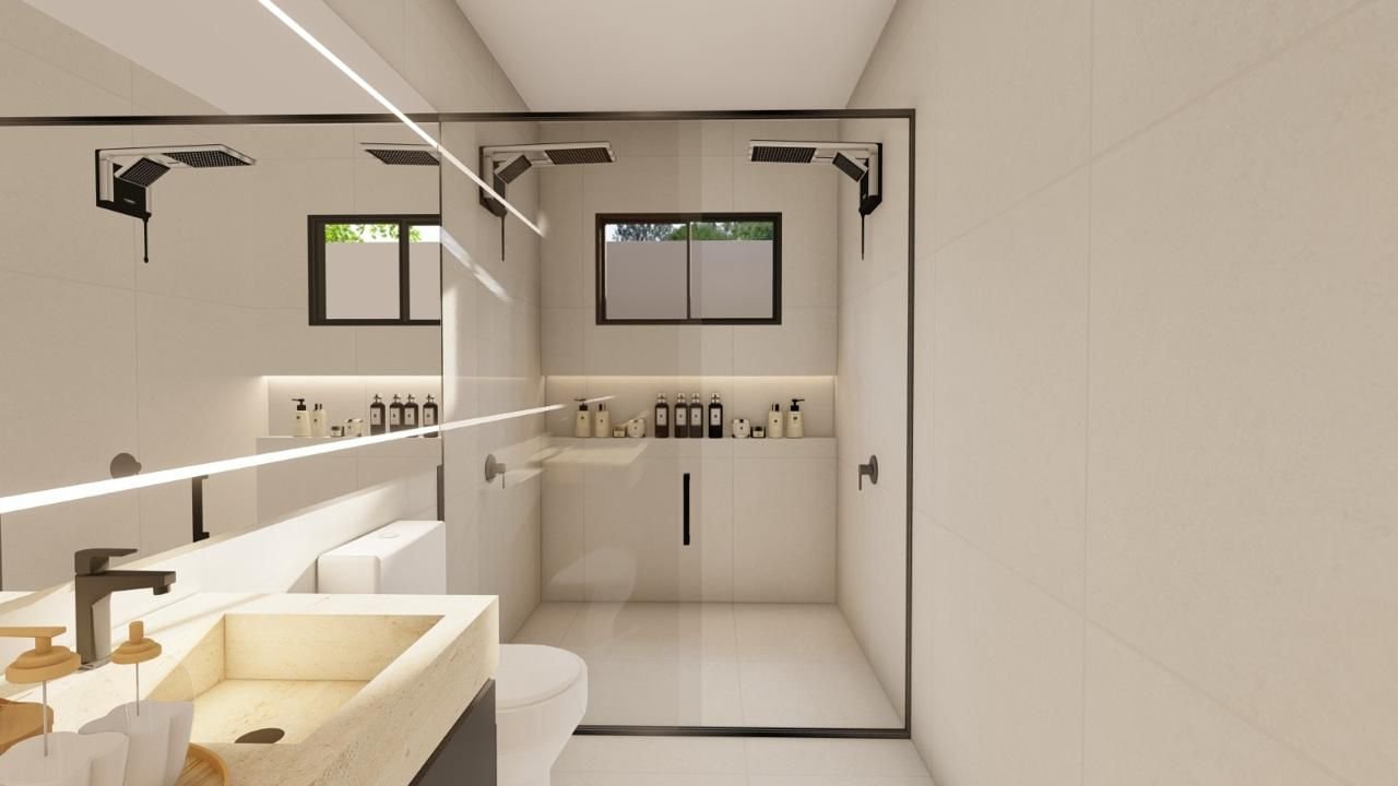 Casa Nova com Piscina no Jardim Atlântico - 3 Suítes e Garagem para 4 Carros